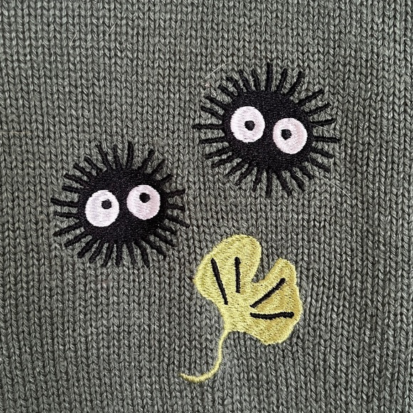 Totoro patchwork sweater cardigan Studio Ghibli - Picture 4 of 8